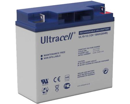 Aku 12V 18Ah UPS-ile  Ultracell