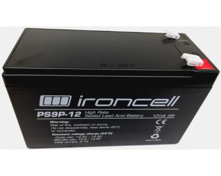 Aku 12V 9AH T2 klemm IronCell High Rated