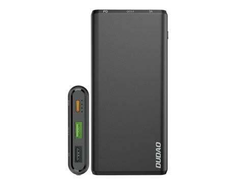 Akupank 10000mAh Dudao 2xusb/1xusb-c