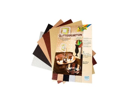 Glitterkartong 24x34 300g 5L classic*