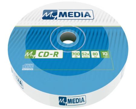 CD-R toorikud 10 pack MyMedia by Verbatim