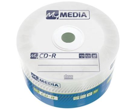 CD-R toorikud 50 spindle MyMedia by Verbatim