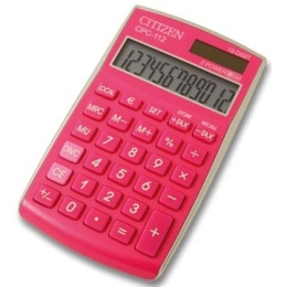 Kalkulaator Citizen CPC-112 roosa