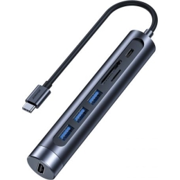 Dokk Joyroom USB-C to HDMI/3xUSB 100W