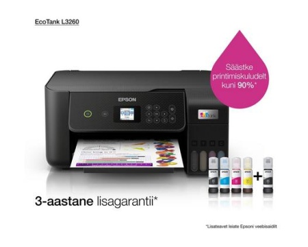 PSC Epson L3260 EcoTank MFP WiFi, LCD