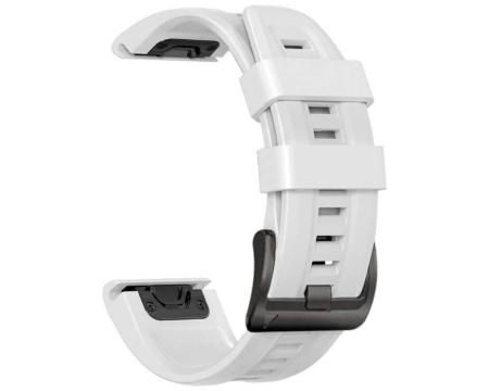 Garmin Fenix rihm 22mm valge