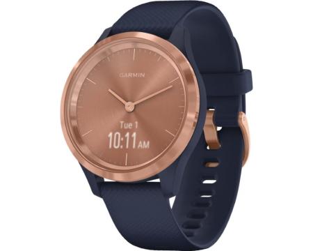 Garmin Vivomove 3S Rose Gold/Navy Silico