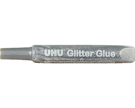 Glitterliim UHU 20g hõbe/kuld