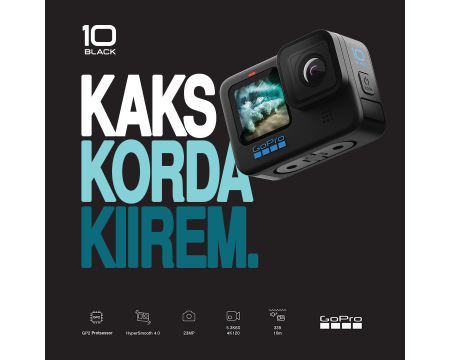 Kaamera GoPro Hero10 Black