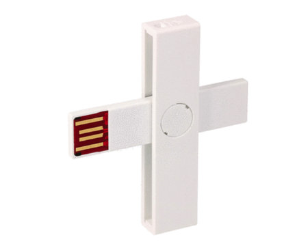 ID-kaardilugeja +ID v3.0 USB porti valge