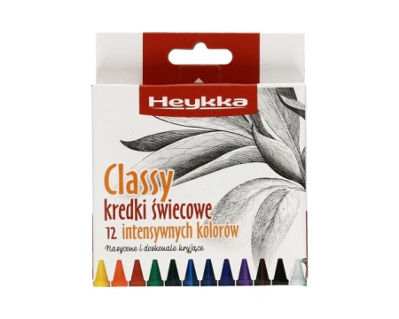 Rasvakriidid Heykka Classy, 12tk/pk