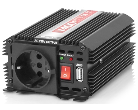 Inverter 12V->230V BLOW 200W USB