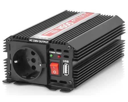 Inverter 12V->230V BLOW 300W USB