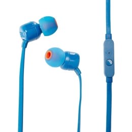 Kõrvaklapid JBL T110 in-ear blue
