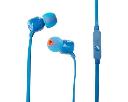 Kõrvaklapid JBL T110 in-ear blue