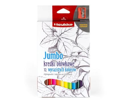 Värvipliiatsid Heykka JUMBO, 12tk