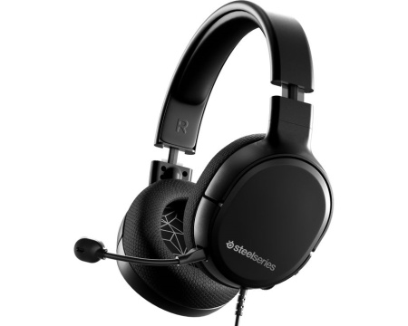 Kõrvaklapid+mikr SteelSeries Arctis1 mus