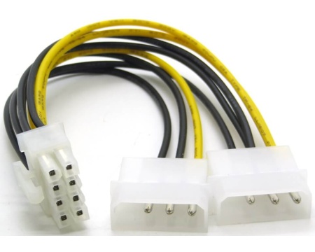 Kaabel molex toite 4pin to PCI-E 8pin