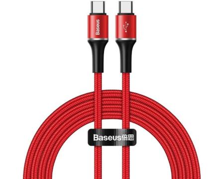 Kaabel USB-C Baseus HALO 60W 2m Red