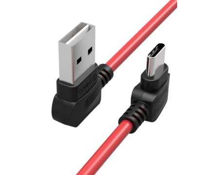 Kaabel USB-C to USB 2m nurgaga