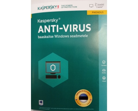 Kaspersky Antiviirus uuendus 2-le