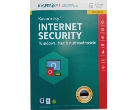 Kaspersky Internet Security uuendus 2-le