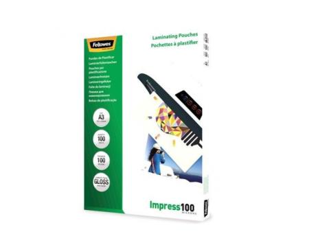 Lamineerimiskile A3 100mic 100tk Fellowes