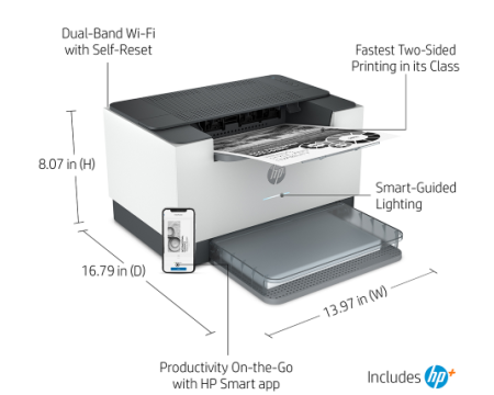 Laserprinter HP LaserJet M209DWE WiFi