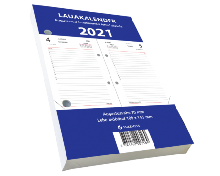 Kalender Lauaplokk 145x105mm