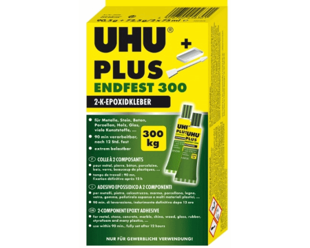 Liim UHU Plus Endfest 300 163g kahekomp.