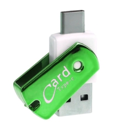 Mälukaardilugeja microSD USB-C pesa
