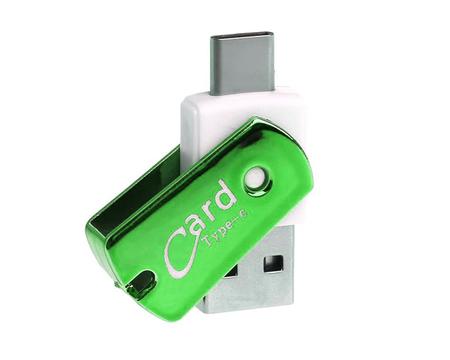 Mälukaardilugeja microSD USB-C pesa