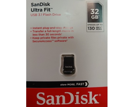 Mälupulk 32GB Sandisk Ultra FIT USB3