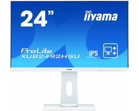 Monitor 24" Iiyama XUB2492HSU White