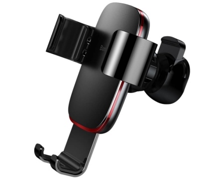 Nutitelefoni autohoidik Baseus Metal age vent Black-Red