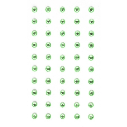Poolpärlid iseliimuvad 50tk/pk rohelised