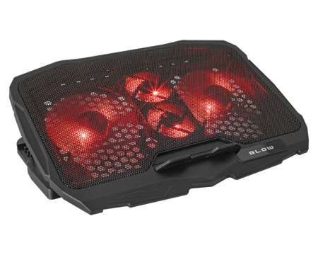 Sülearvuti jahutusalus 4xFAN Black