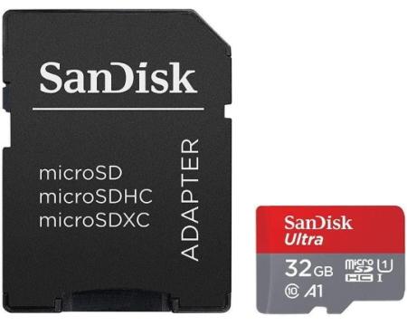 Mälukaart 32GB Sandisk Ultra adapter