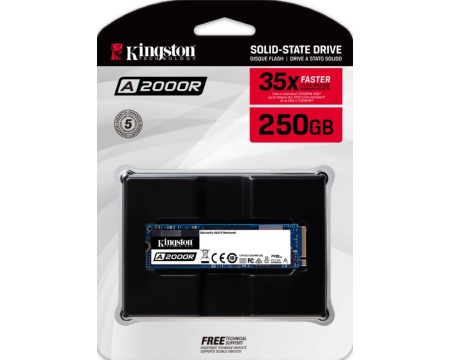 SSD 250GB Kingston A2000 M.2 2280 NVMe