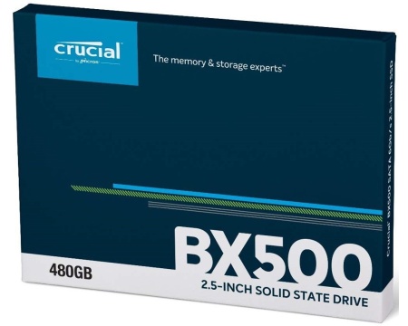 SSD 480GB Crucial BX500 2,5"