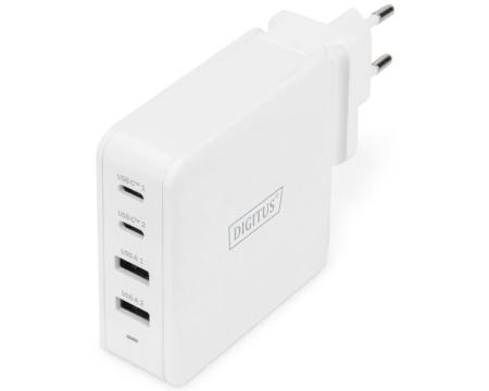 Toalaadija Digitus100W 2xUSB-C/2xUSB PowerDelivery 