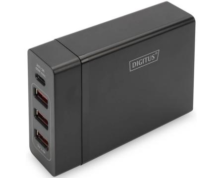 Toalaadija USB-C 5-20V 3A 60W+3xUSB 2,4A