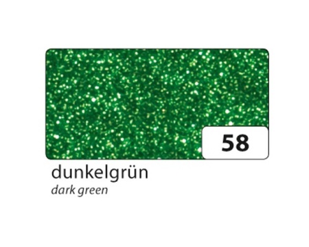 Glitter vahtkumm 20x29cm liimuv 5L rohe*
