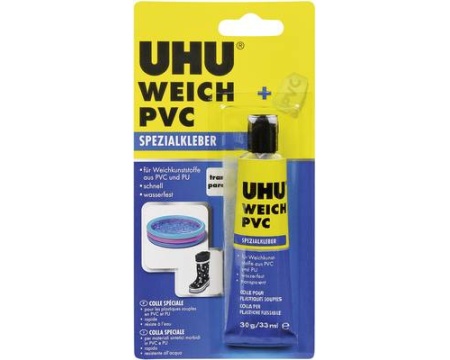 Liim UHU weich PVC-le, kummile 30g*