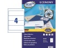 Etikett Avery Europe A4/100L 192x61mm