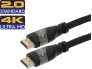 Kaabel HDMI 3m Full HD,4K,Nylon 14,9G