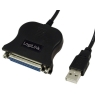 Kaabel USB to RS-232 DB25M Parall