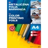 Metallized stamping foil silver A4 25tk