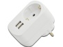 Toalaadija USB 3,1A 2xUSB + seinapesa*