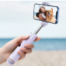 Nutitelefoni Selfie stick Baseus BT heleroosa